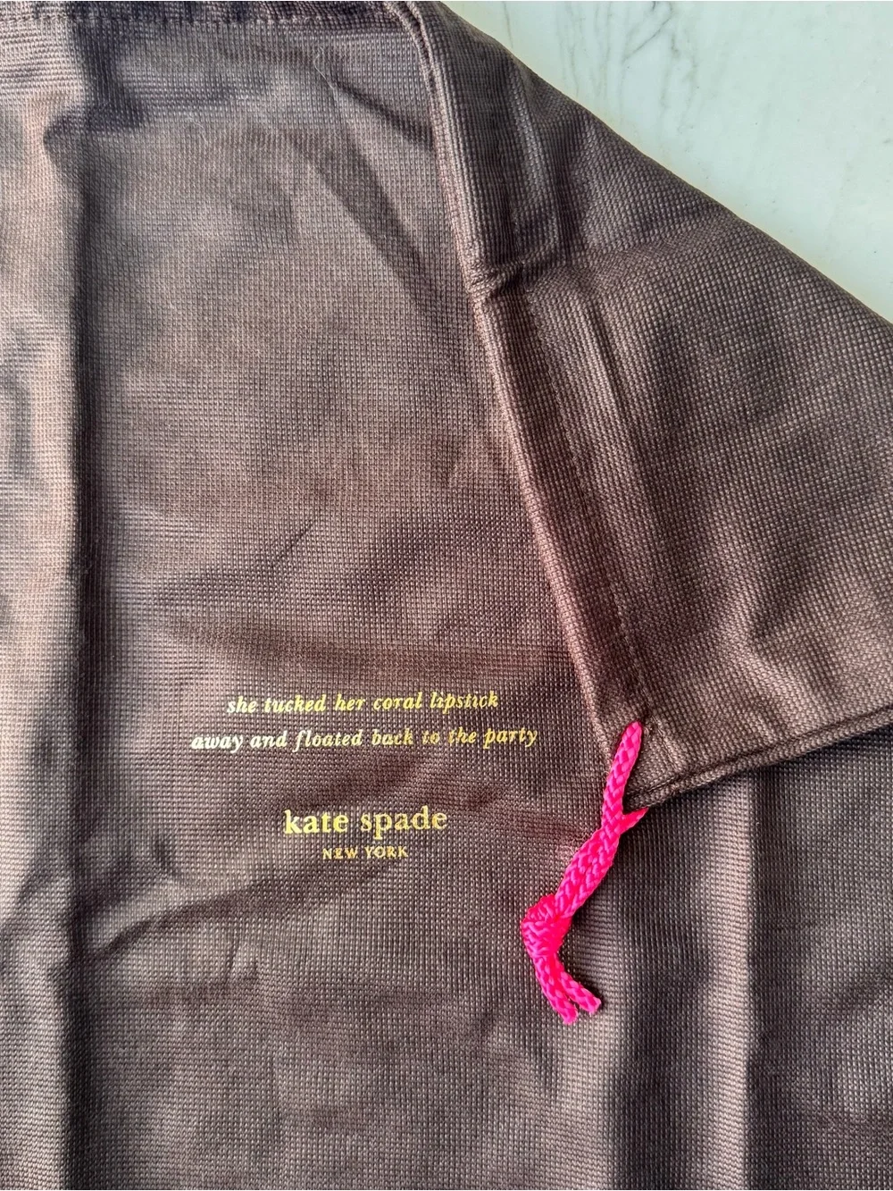 Kate Spade Lg. Dust Bag